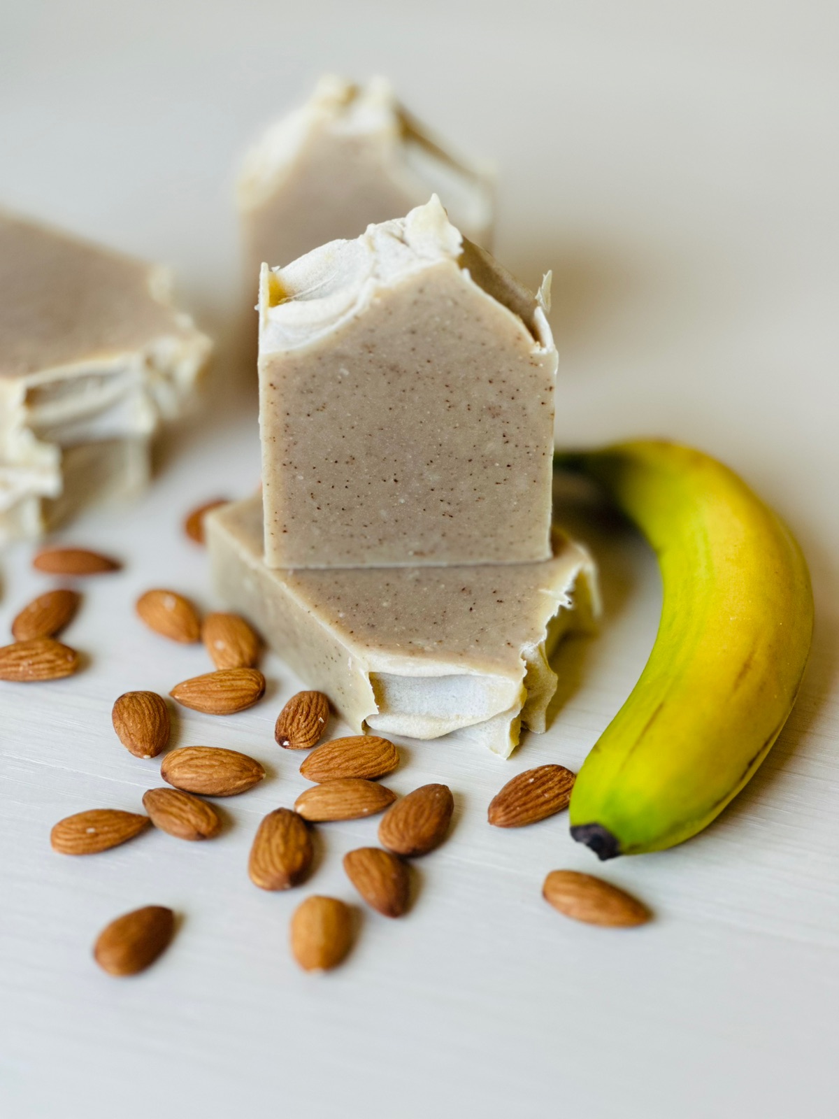 Banana & Almond milk soap