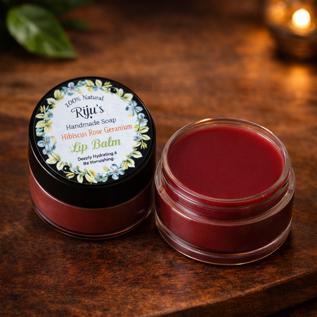 Alkanet-Geranium Lip balm